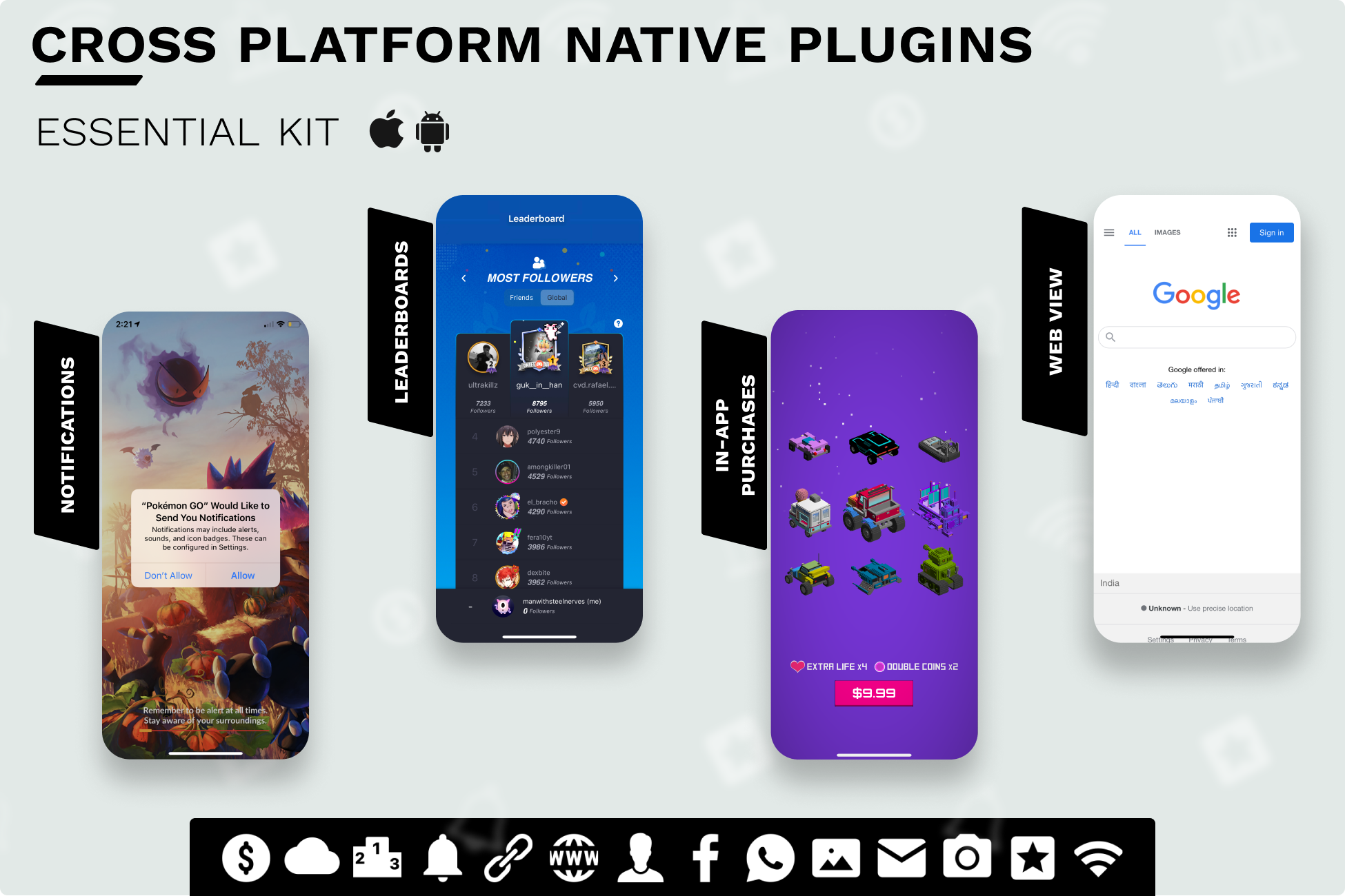 NATIVE PLUGINS for Unity: iOS, Android [Need Prime31 / Easy Mobile / Stans  Assets replacement??] - Unity Forum