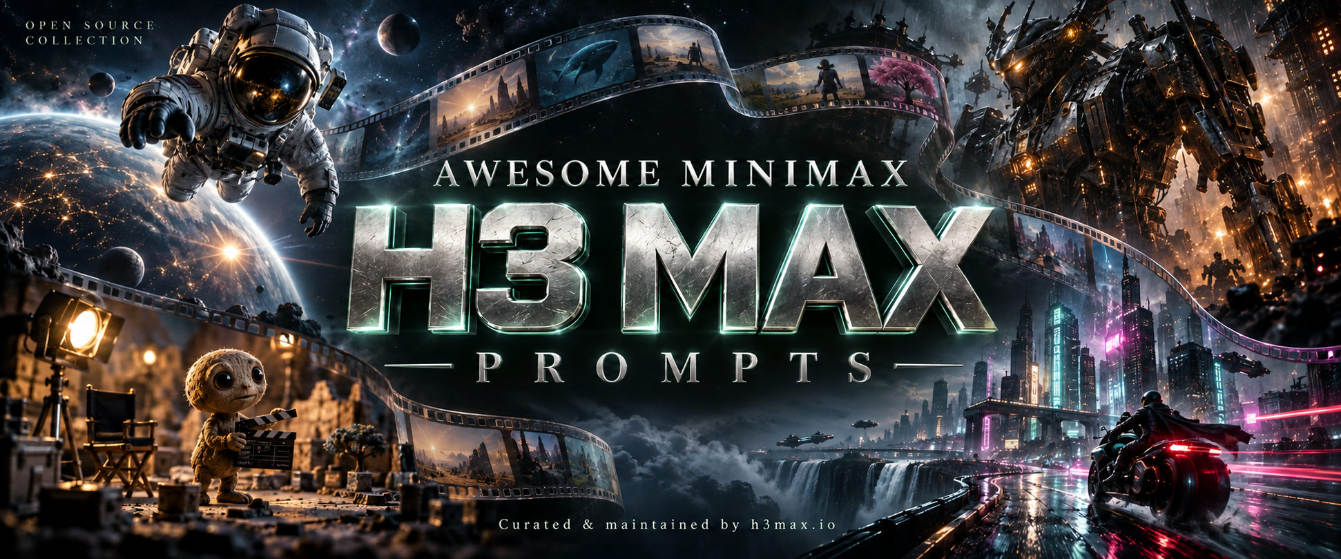 Awesome MiniMax H3 Max Prompts — maintained by h3max.io