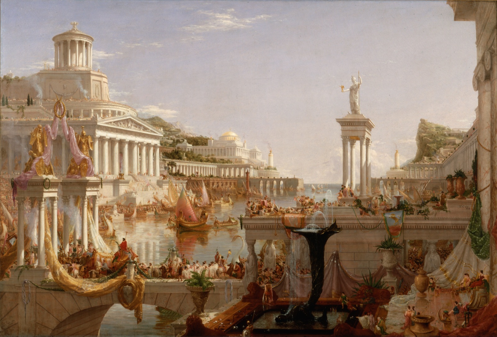 The Consummation of Empire — Thomas Cole, 1836