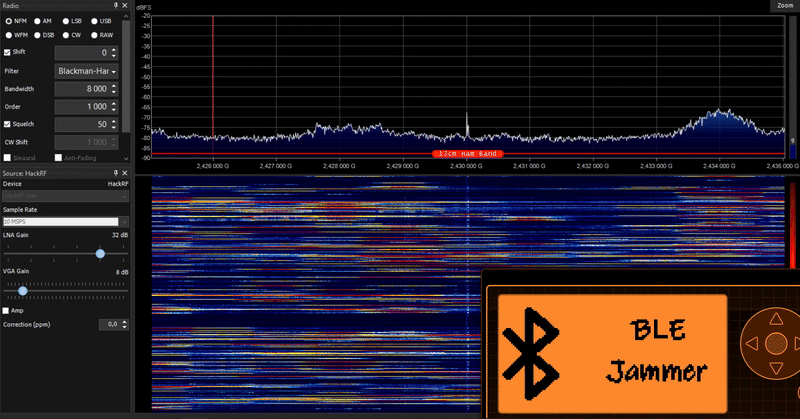 BLE Jam Spectrum