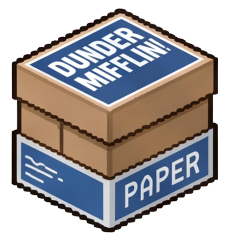 Dunder Mifflin Paper Box