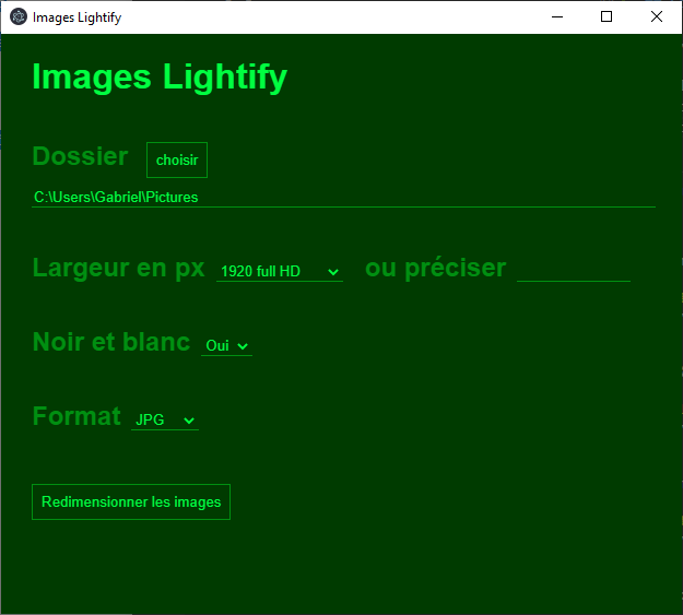 images-lightify screenshot