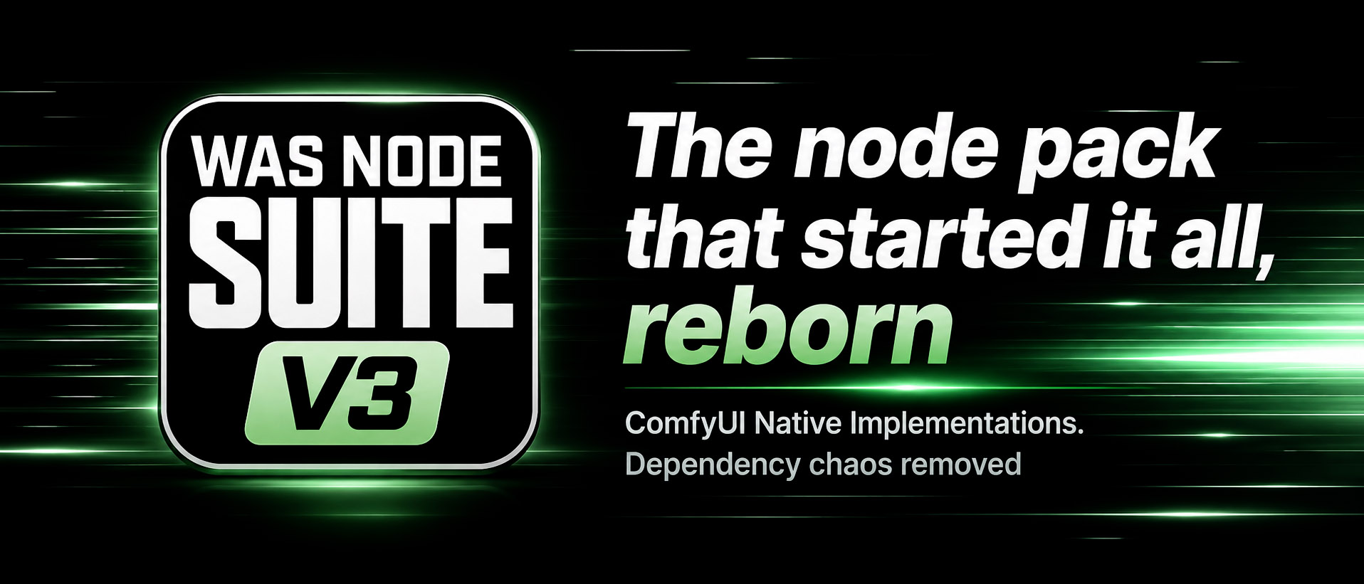 WAS Node Suite v3 banner
