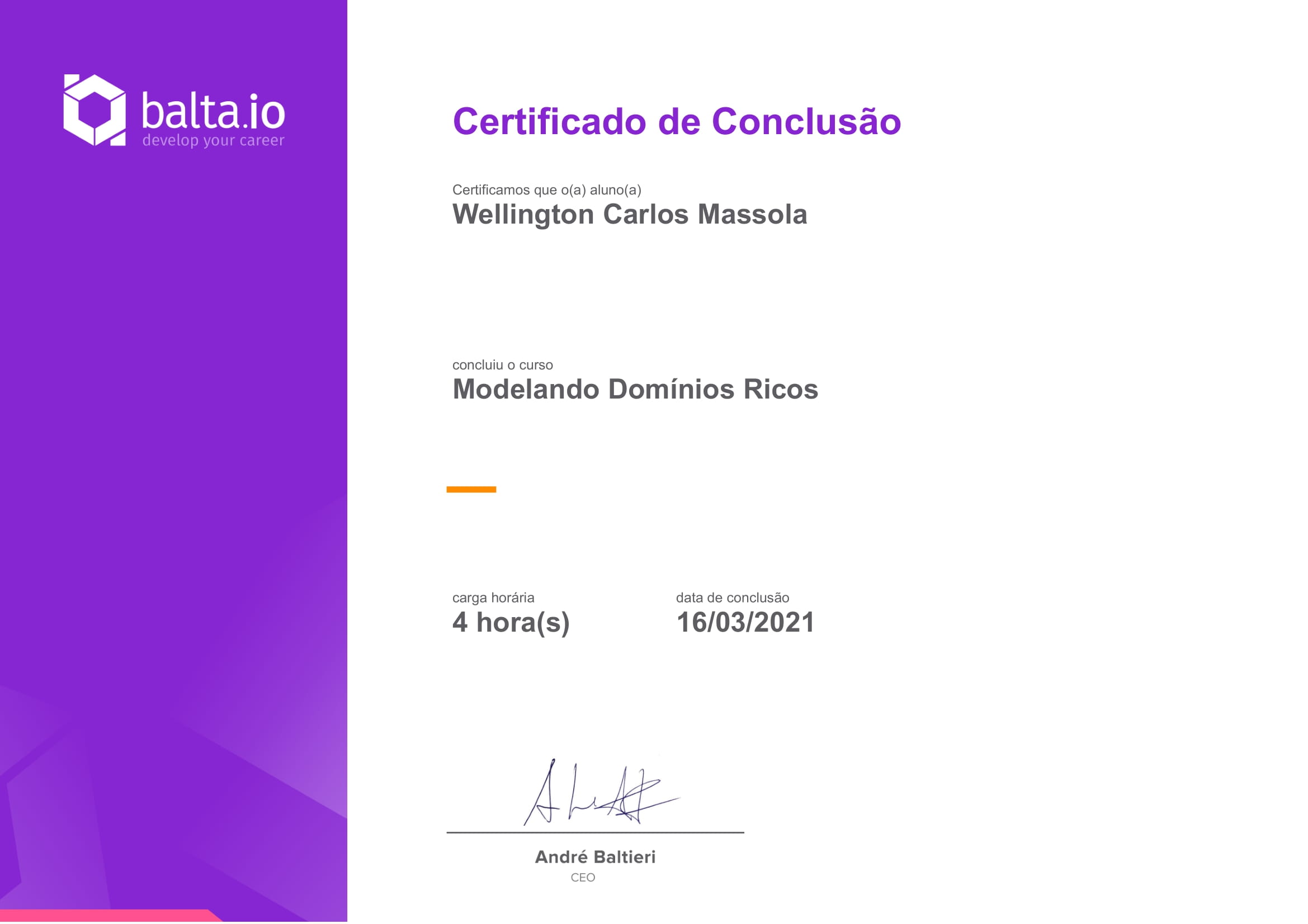 certificado