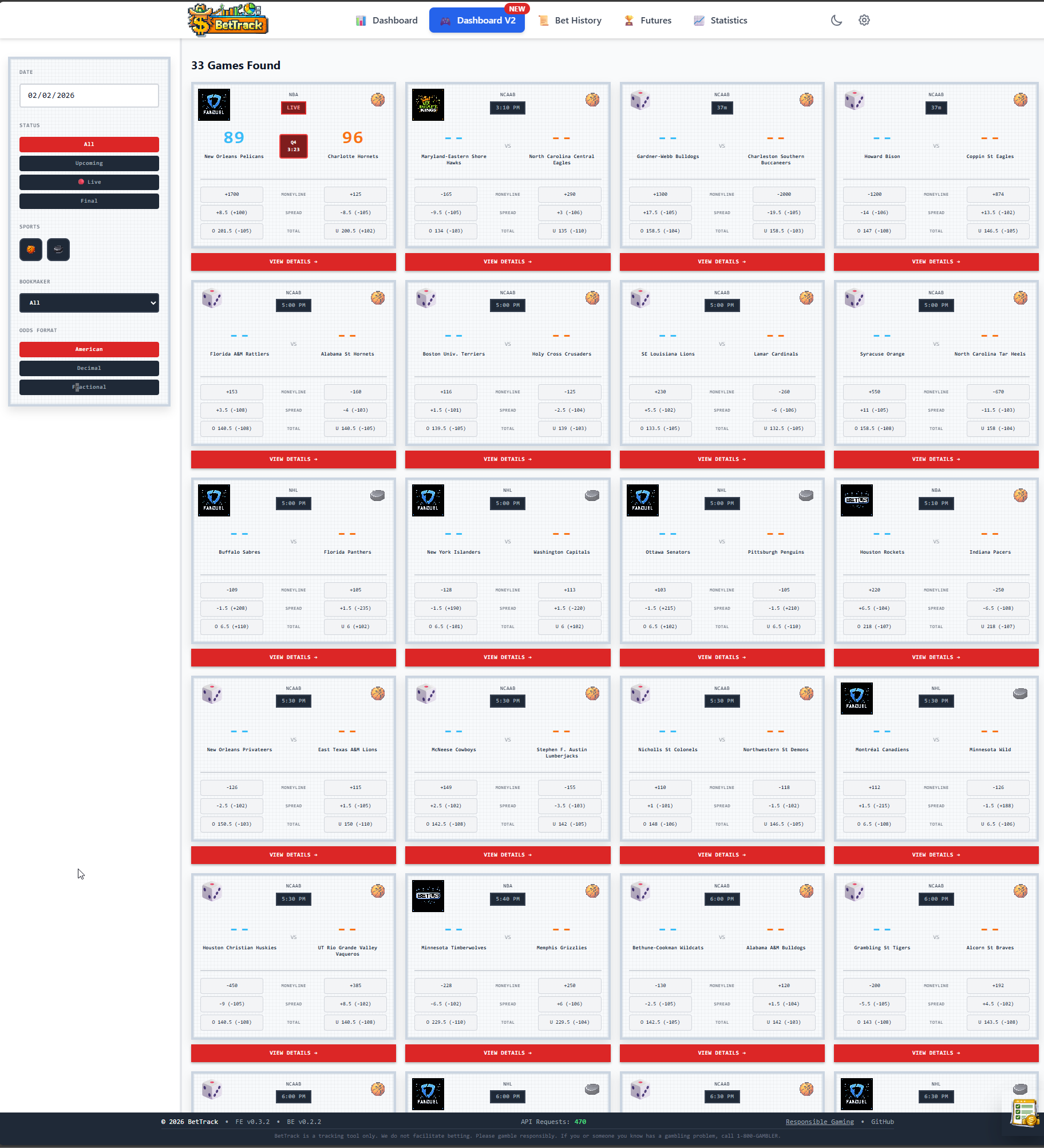 Dashboard Light Mode
