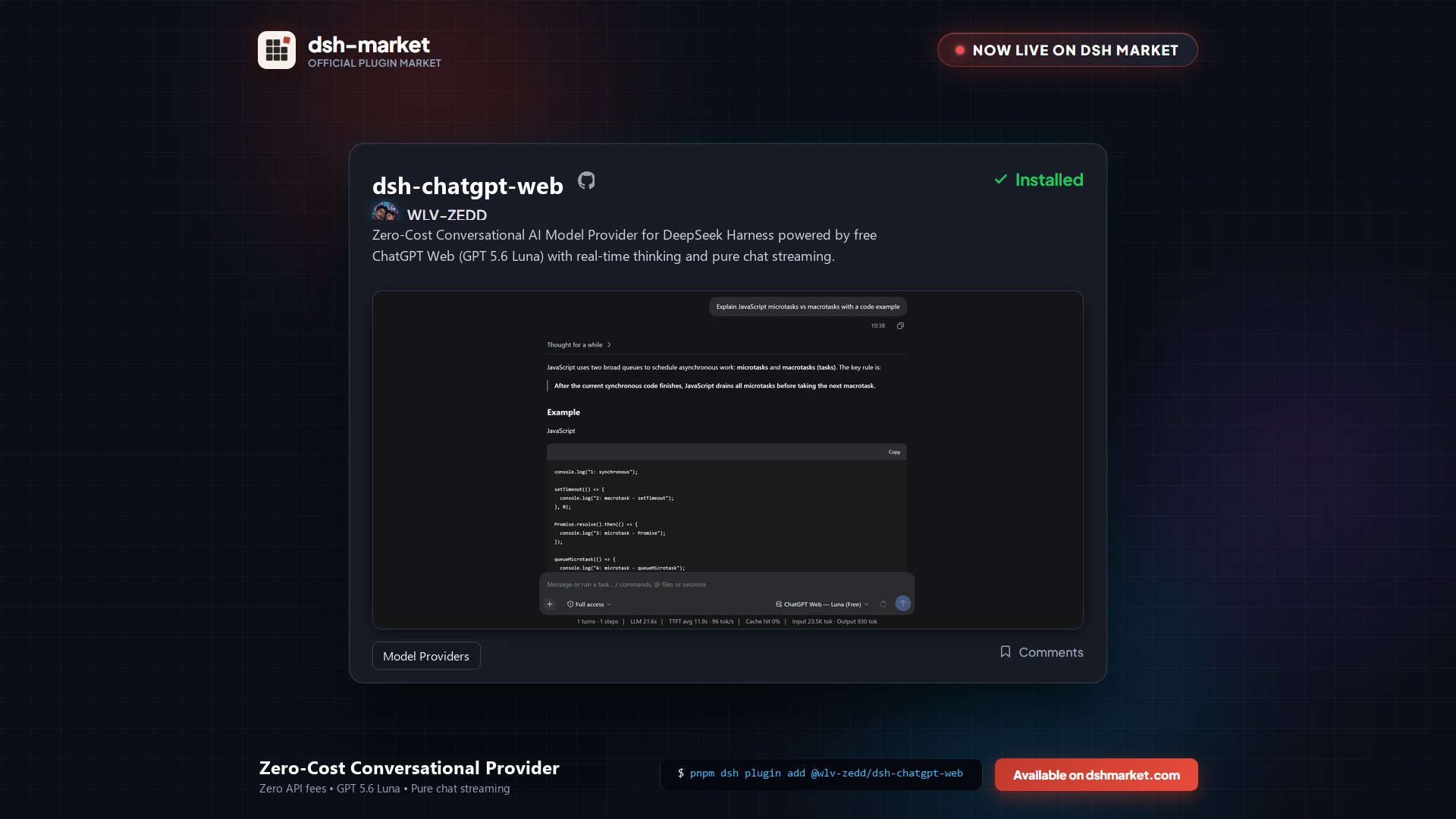dsh-chatgpt-web on DSH Market