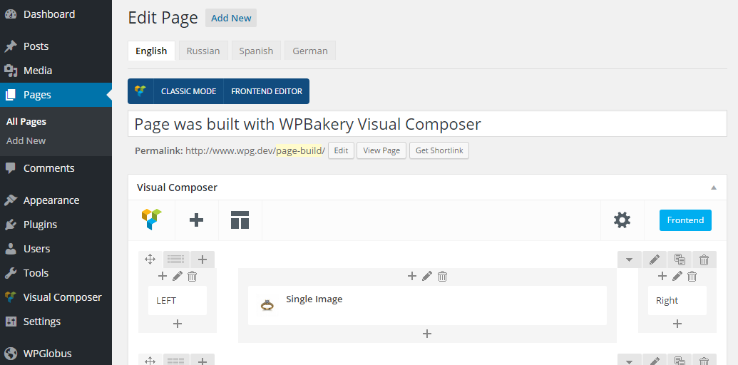 wpbakery visual composer 5.7 license