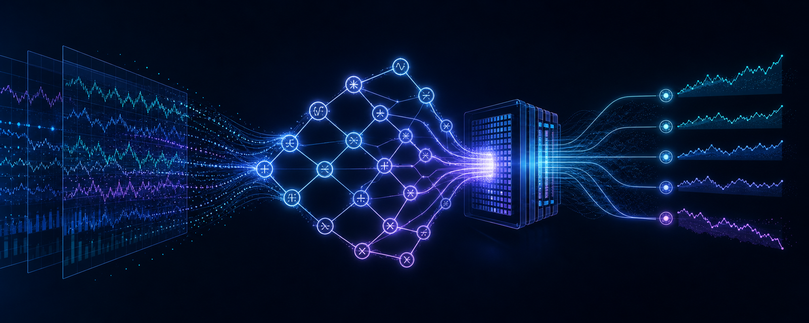 QuantGplearn evolves symbolic factor expressions and evaluates them with a Torch GPU backend