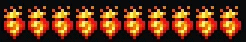 Hearts while on fire