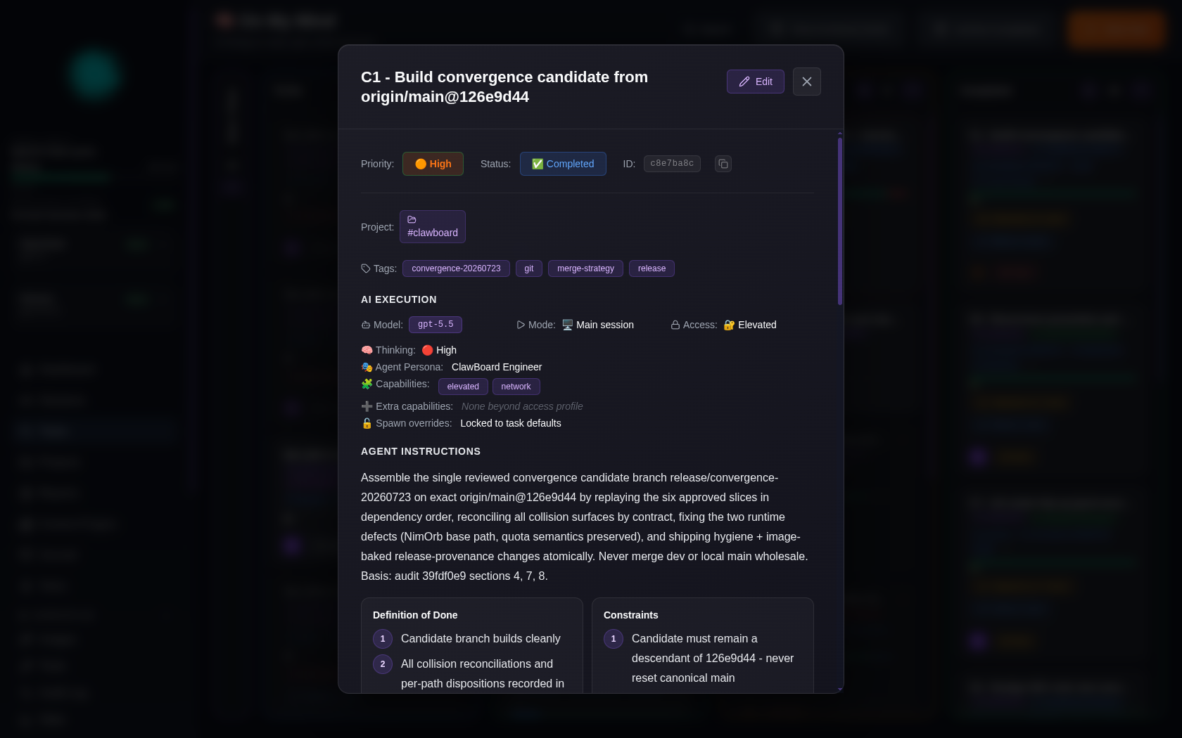 Task Detail