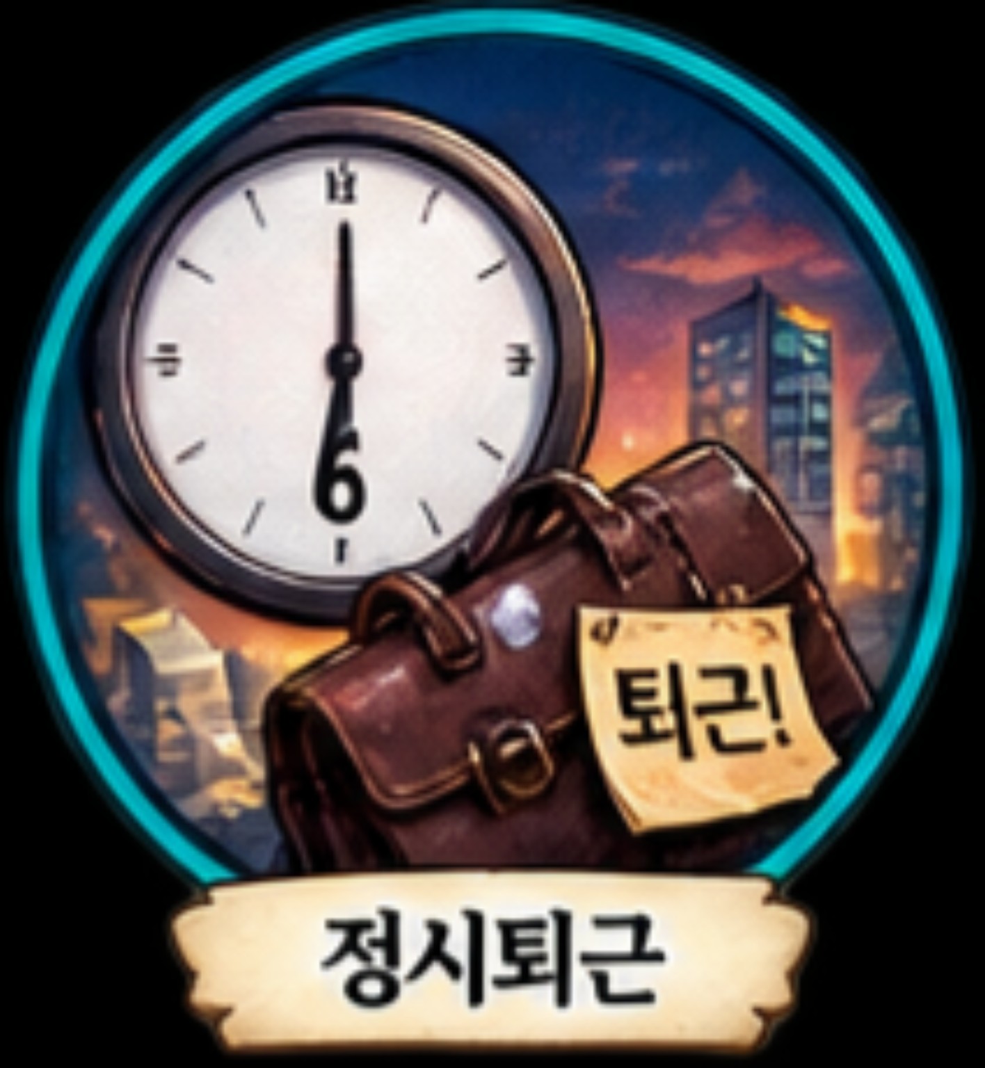 정시퇴근