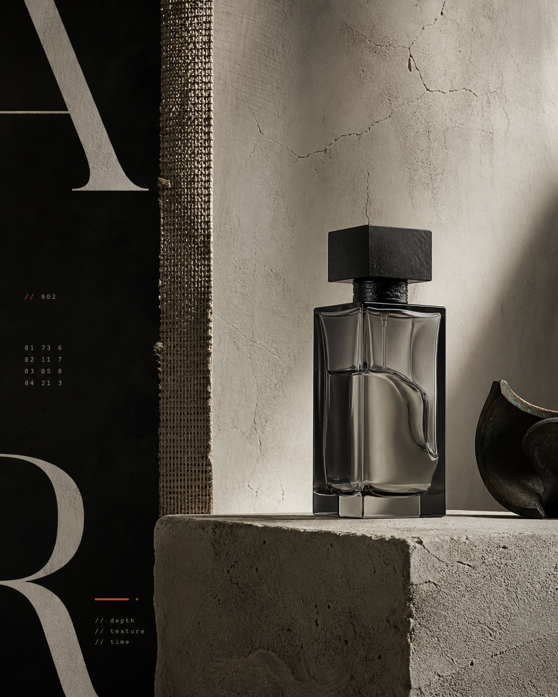 Luxury fragrance concept KV