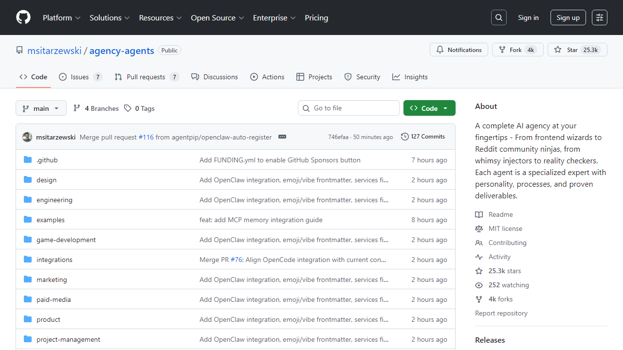 msitarzewski/agency-agents