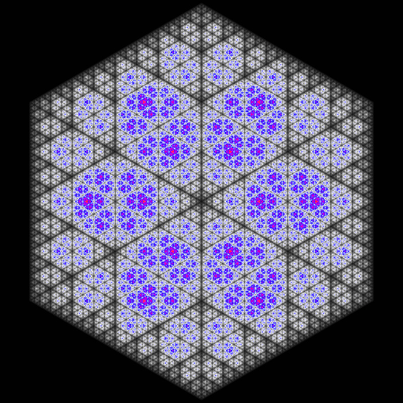 Fractal with 6 vertices