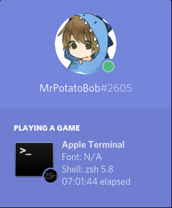 Apple terminal