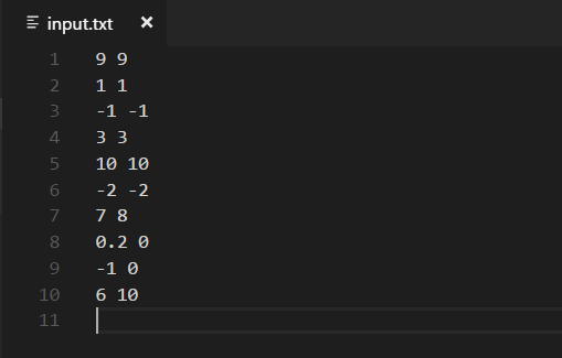 Input File Syntax