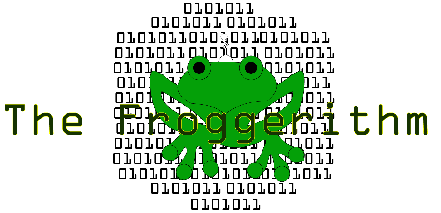 The Froggerithm Logo