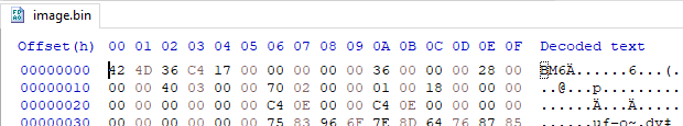 Hex dump 1