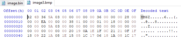 Hex dump2