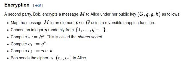 ElGamal Encryption