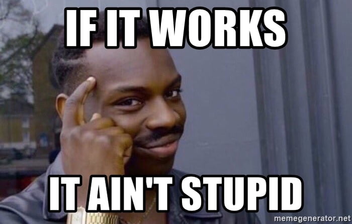 It is true! Well sometimes...