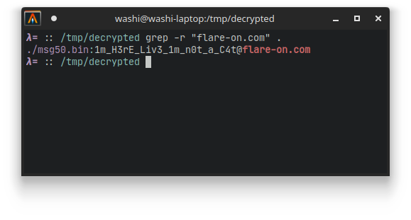 GREP ftw