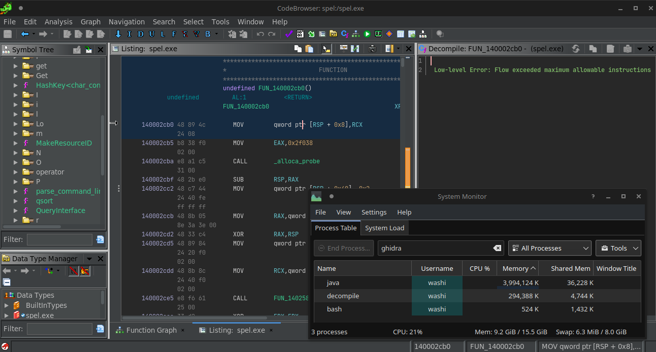 Nice memory usage