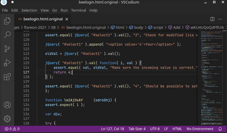 Formatting