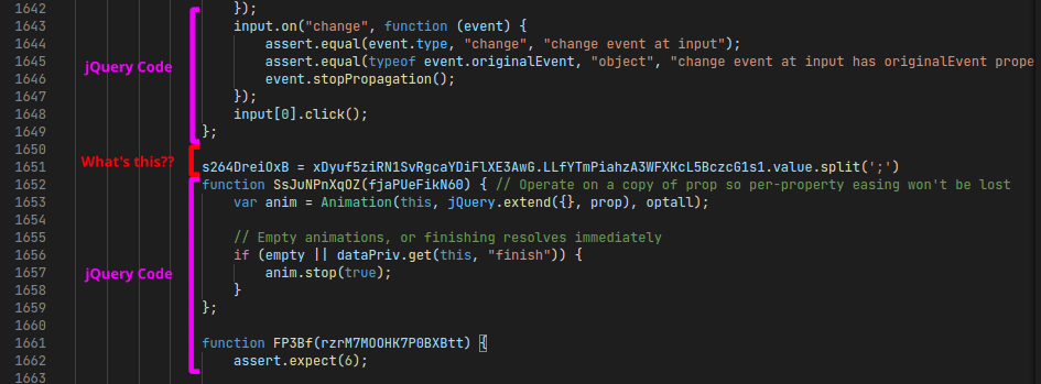 Code interleaving