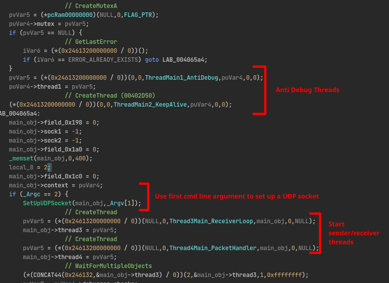 Main function deobfuscated