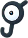 Unown J sprite