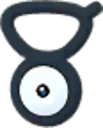 Unown V sprite