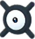 Unown X sprite