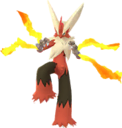 Mega Blaziken sprite