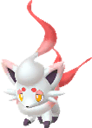 Zorua Hisuian sprite
