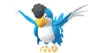 Squawkabilly Blue sprite