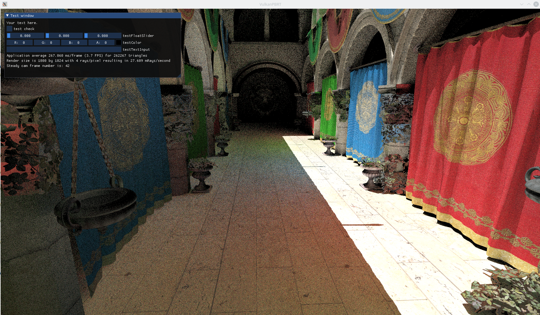 sponza texture pbr lighting