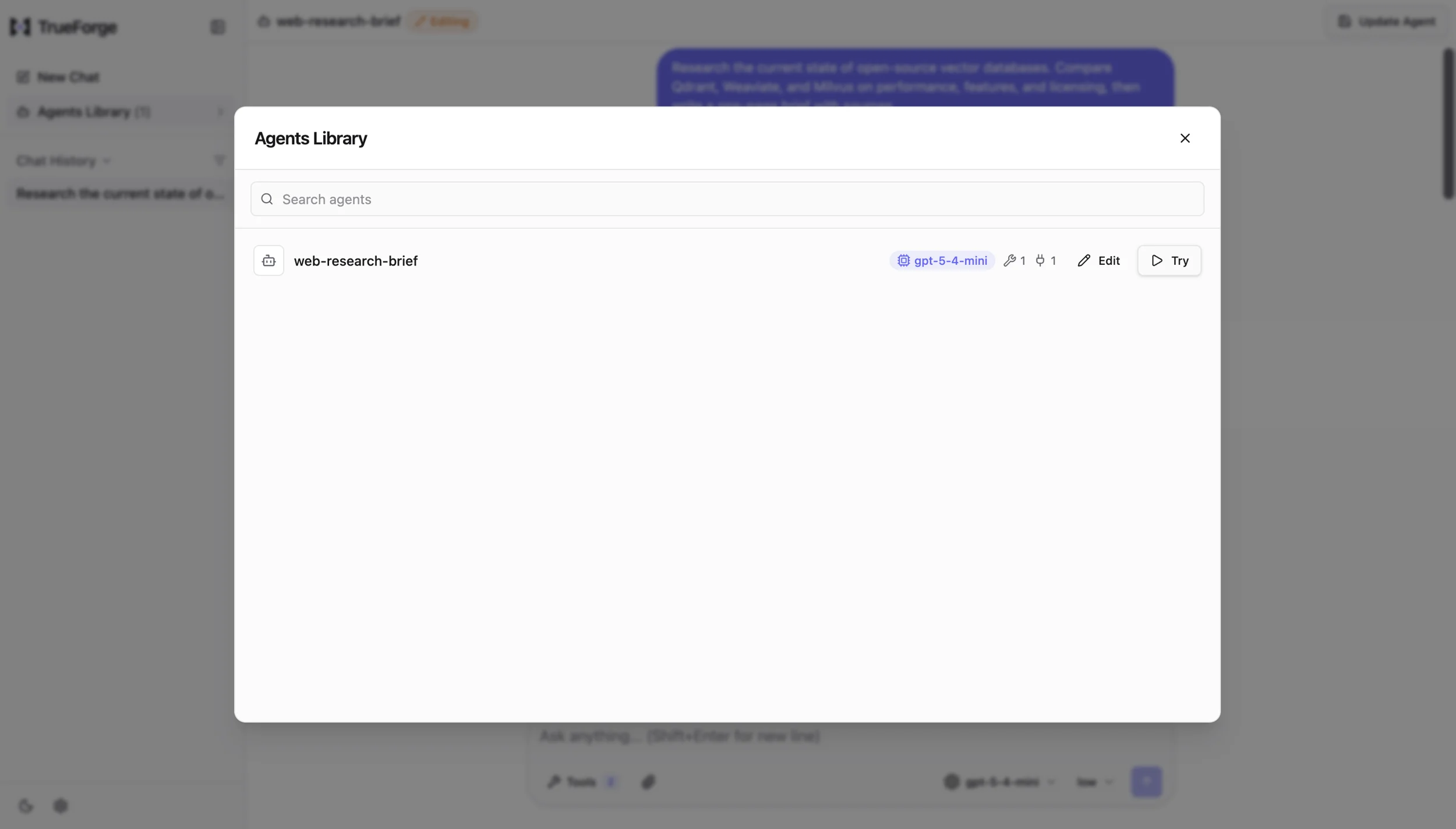 quickstart-agents-library