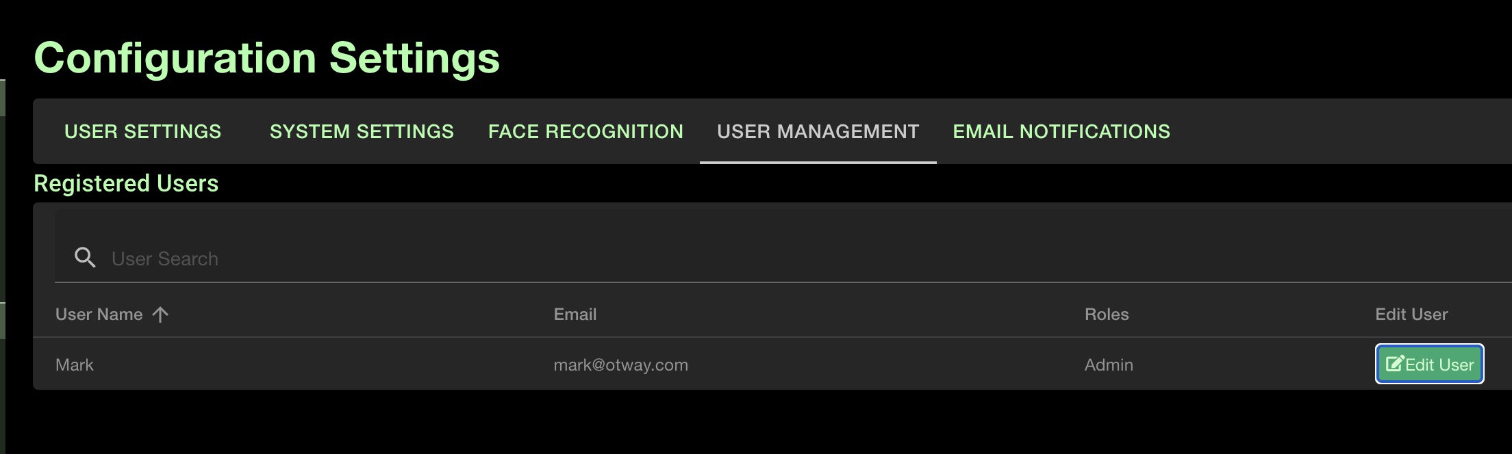 User Management