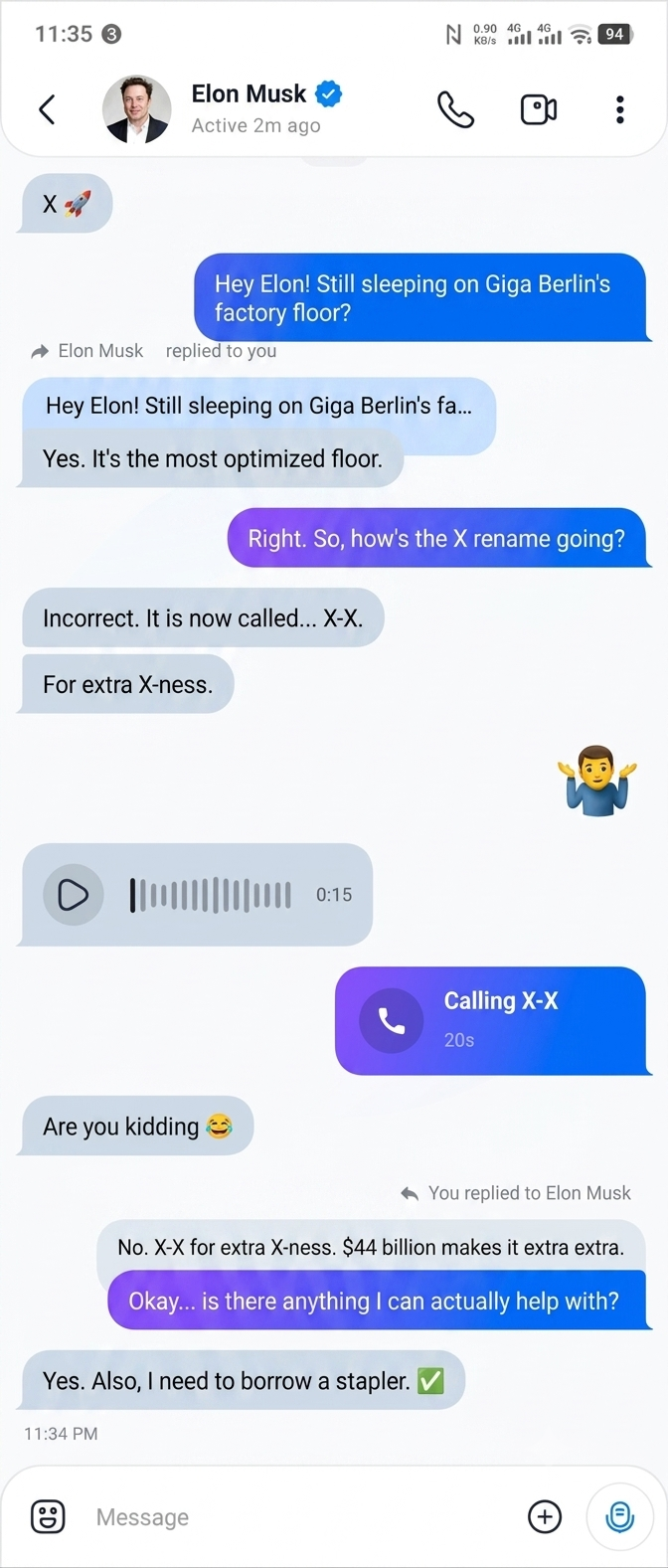 Chat Screen
