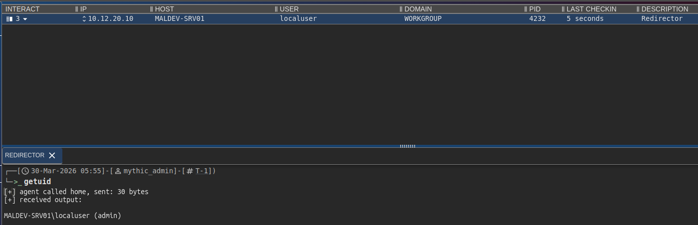 Mythic Callbacks Xenon