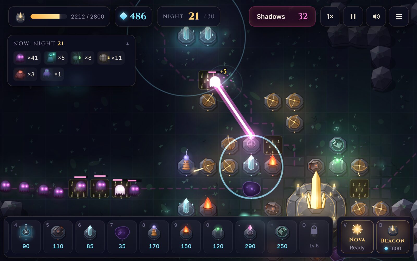LUMENRIFT screenshot