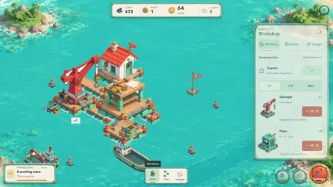 ตัวอย่างเกมสร้างเกาะจากแกลเลอรี OhMyGame