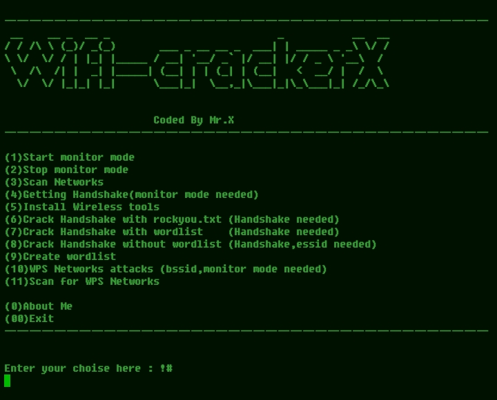 Wifi-crackerX preview