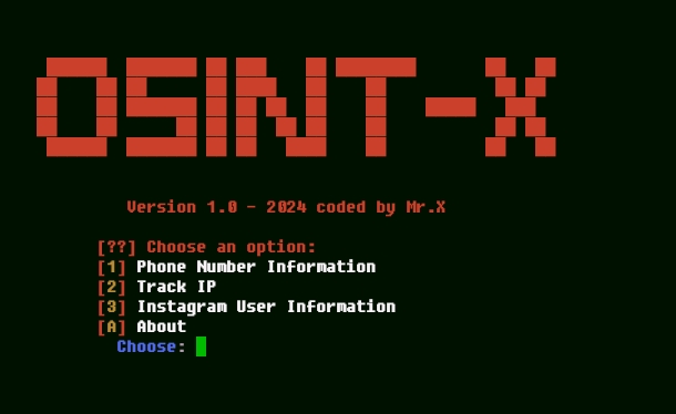 osint-X preview