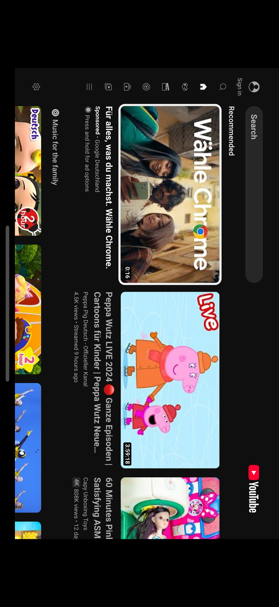 Screenshot 1 of YT-TV
