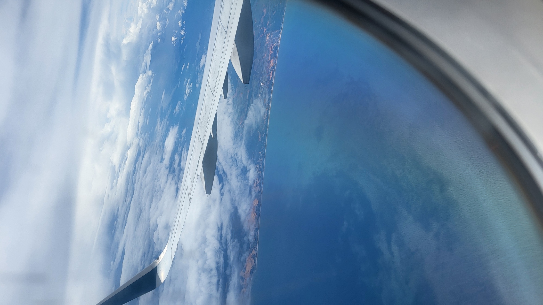 From the flight