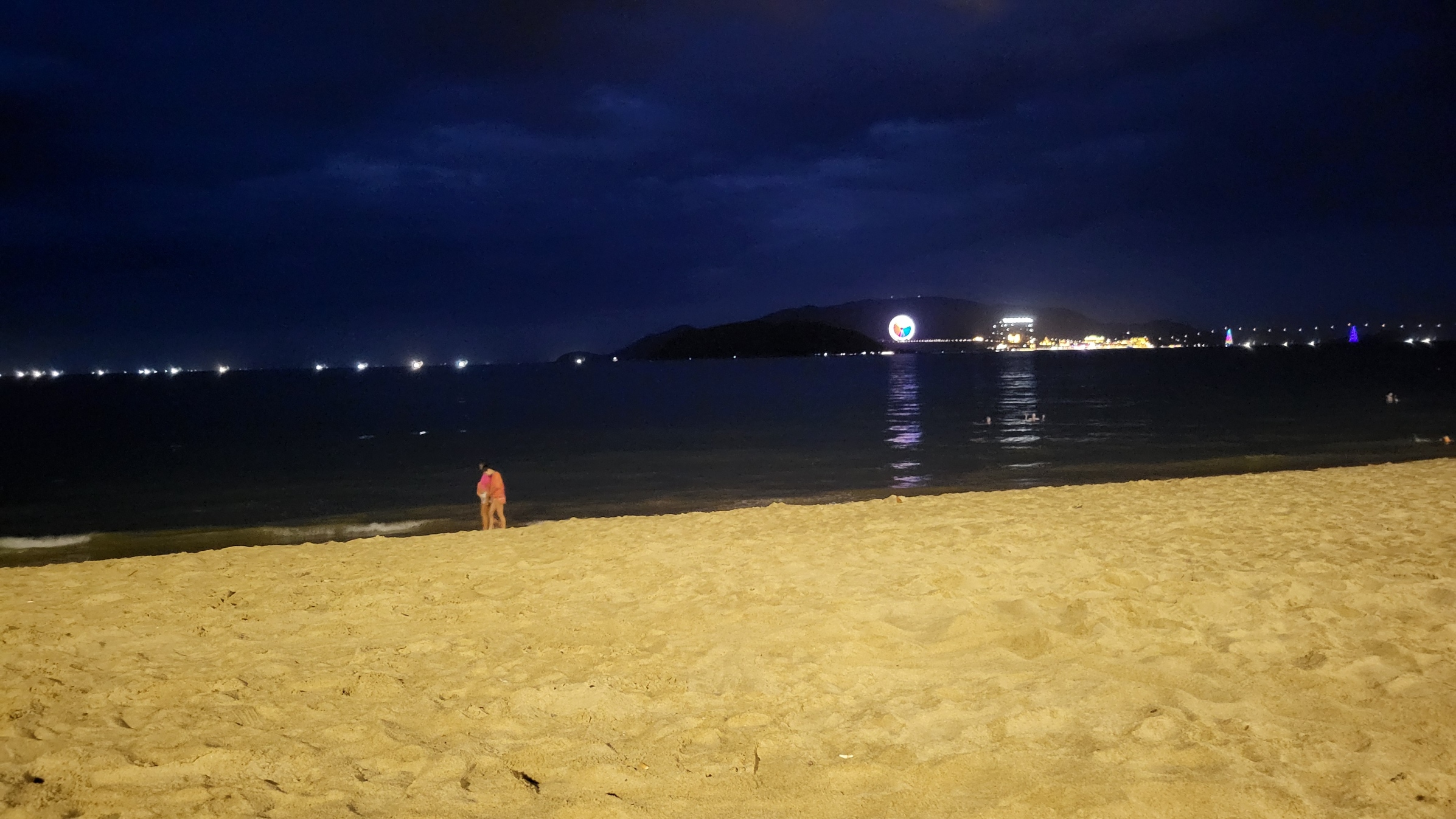 Night beach