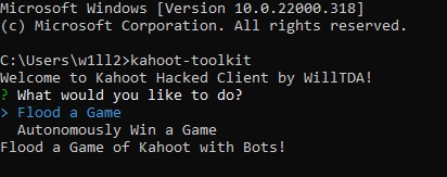 Root Menu