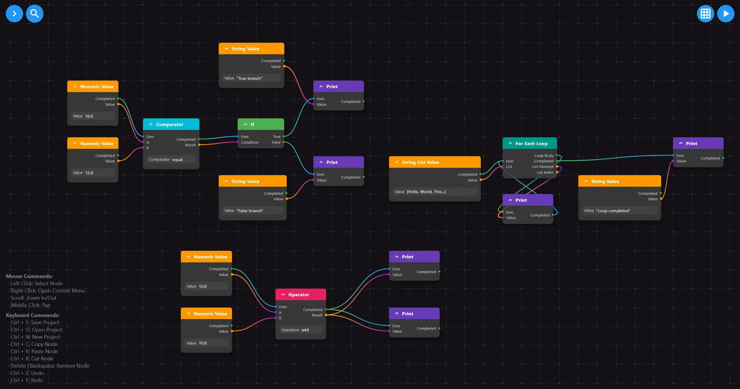 FlNodes Example